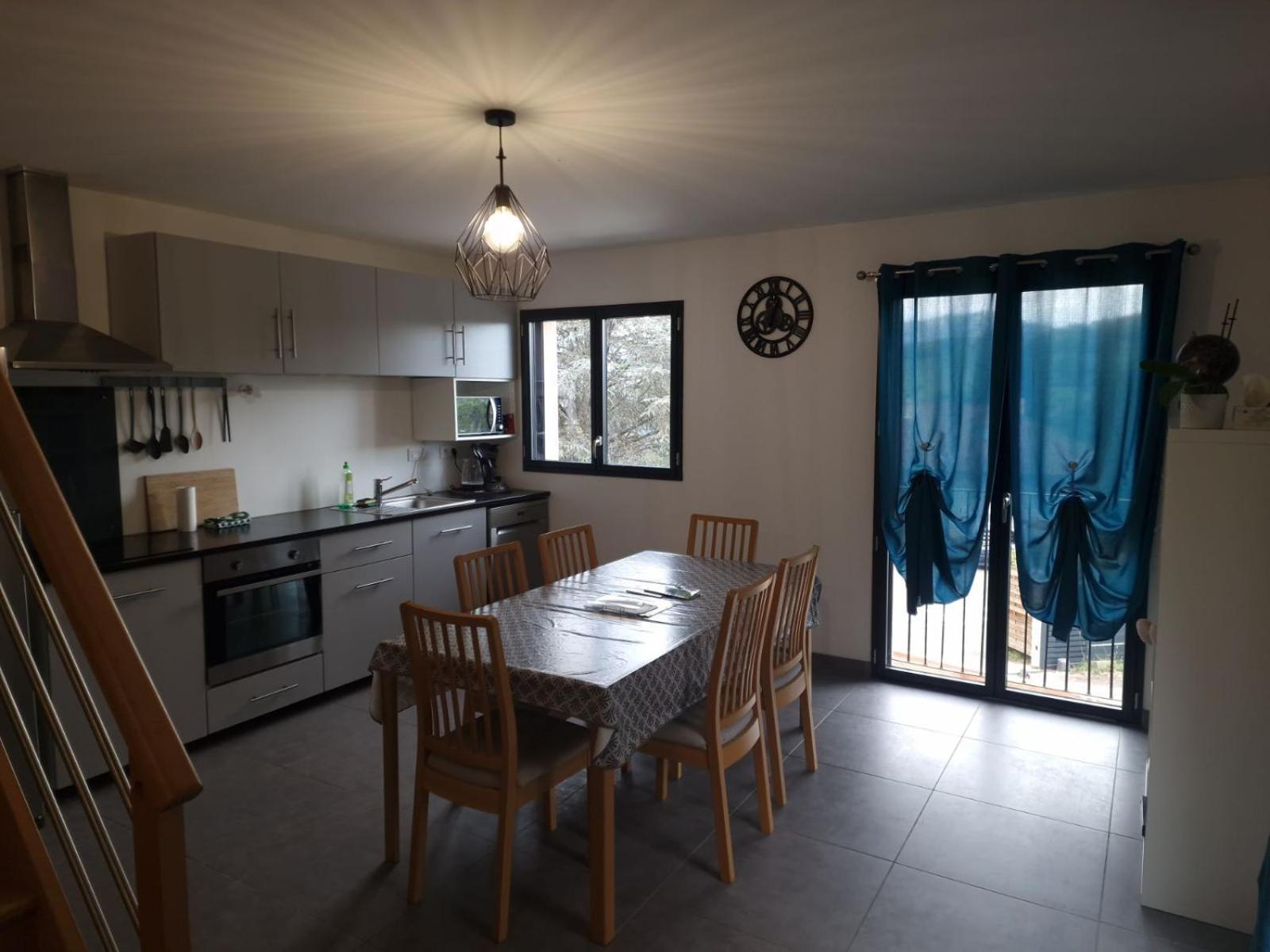 Appartement Rez De Jardin Saint-Martin-dʼUriage Dış mekan fotoğraf